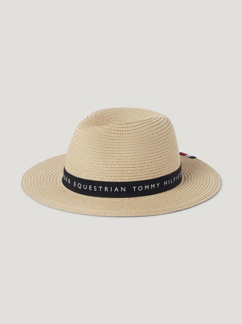 CAPPELLO TIPO PANAMA IN PAGLIA TOMMY HILFIGER EQUESTRIAN Accessori Casual 
